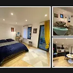דירה Joli Avec Cour Privee Proche Gare & Centre